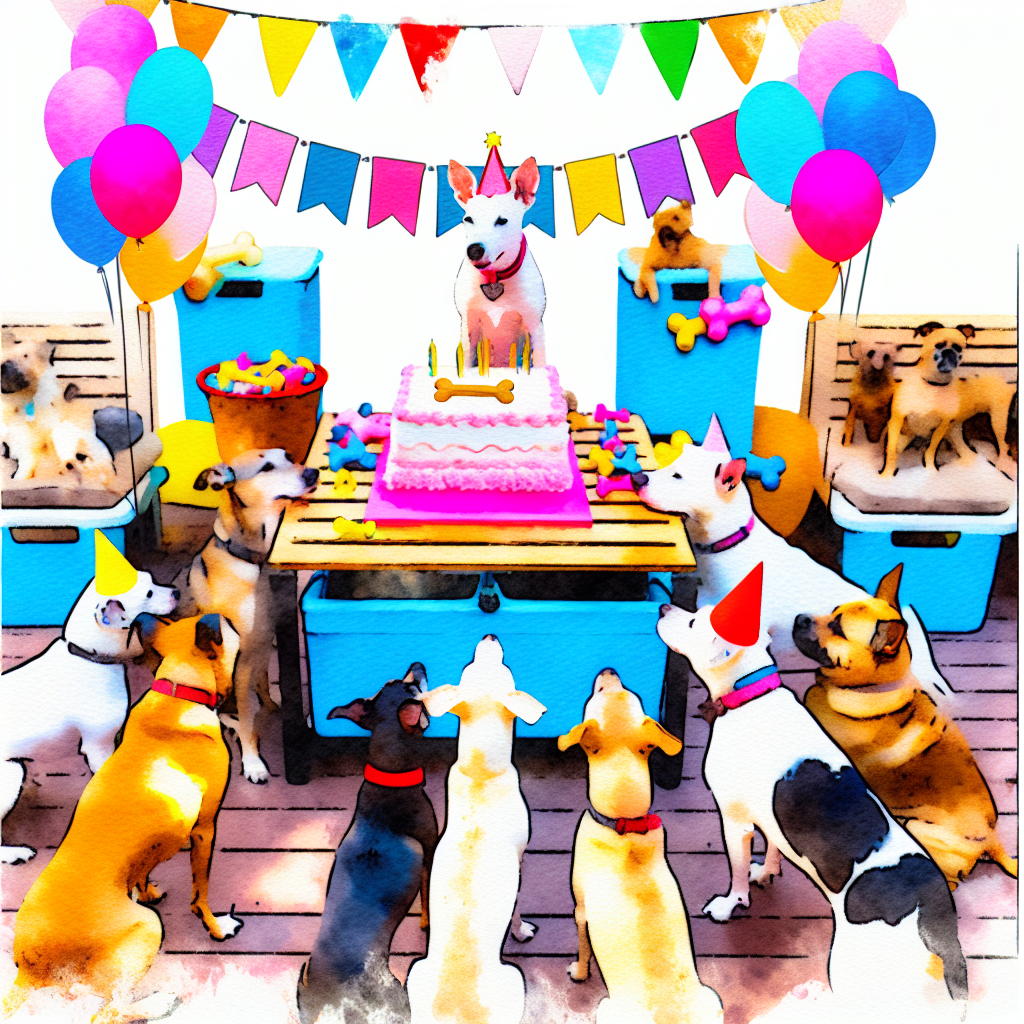 Como organizar uma festa de aniversário perfeita para seu cachorro